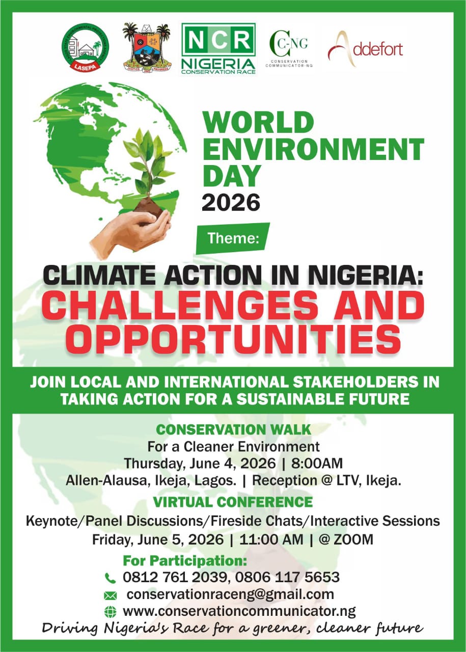 You are currently viewing World Environment Day 2026: Lagos Collaborates with Addefort on Conservation Walk and Conference